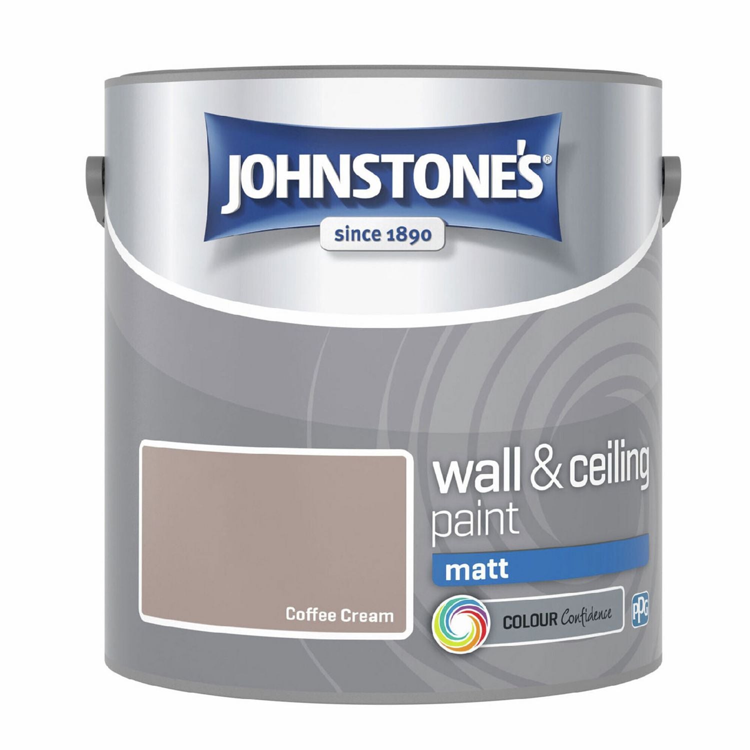 Johnstone's Matt Paint Coffee Cream 2.5L - British product