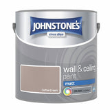 Johnstone's Matt Paint Coffee Cream 2.5L - British product