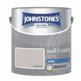 Johnstone's Wall & Ceiling Matt Paint Iced Petal 2.5L, UK version