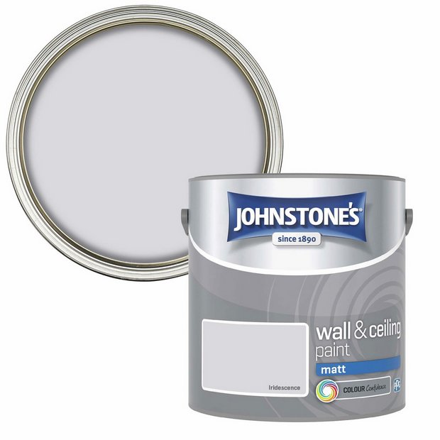 Johnstone's wall and ceiling matt paint Iridescence 2.5L, UK version
