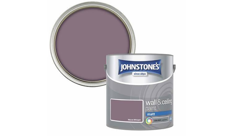 Johnstone's paint Mauve Whisper 2.5L, imported from the UK