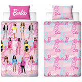Barbie Pink Kids Bedding Set - Double