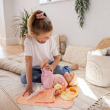 Tiny Treasures baby doll gift set Little Giraffe 43cm, imported from the UK