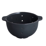 Habitat Berry Colander black stoneware 14cm (British brand)