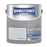 Johnstone's wall paint Frosted Silver 2.5L - British product