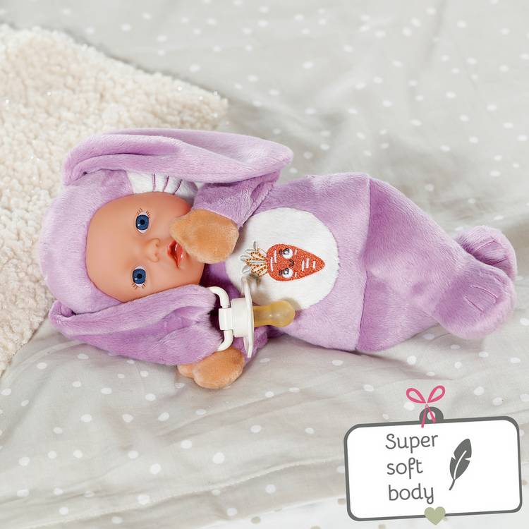 BABY born Funny Bunny Doll 26cm (British brand)