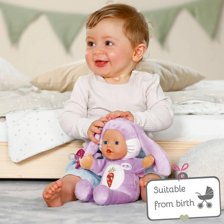 BABY born Funny Bunny Doll 26cm (British brand)