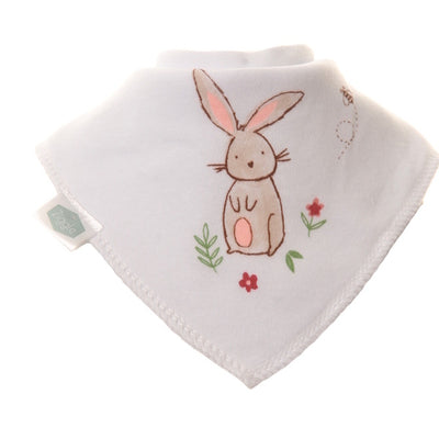 Superdrug Ziggle Bandana Dribble Bib White Bunny- Buy online at McGrocer