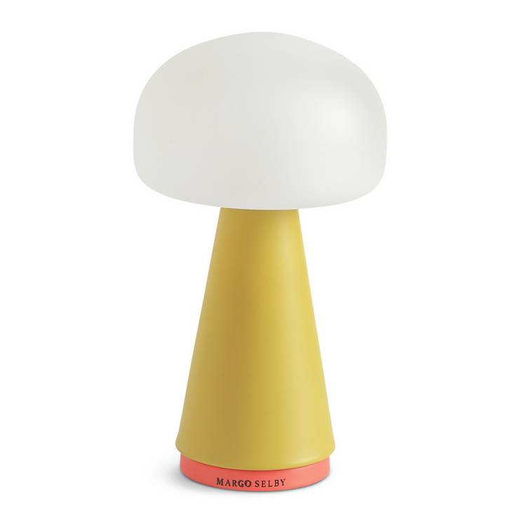 Margo Selby Hibberd yellow portable LED table lamp, UK version