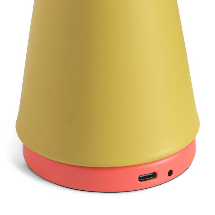 Margo Selby Hibberd yellow portable LED table lamp, UK version