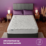 Silentnight teddy fleece electric blanket single, imported from the UK