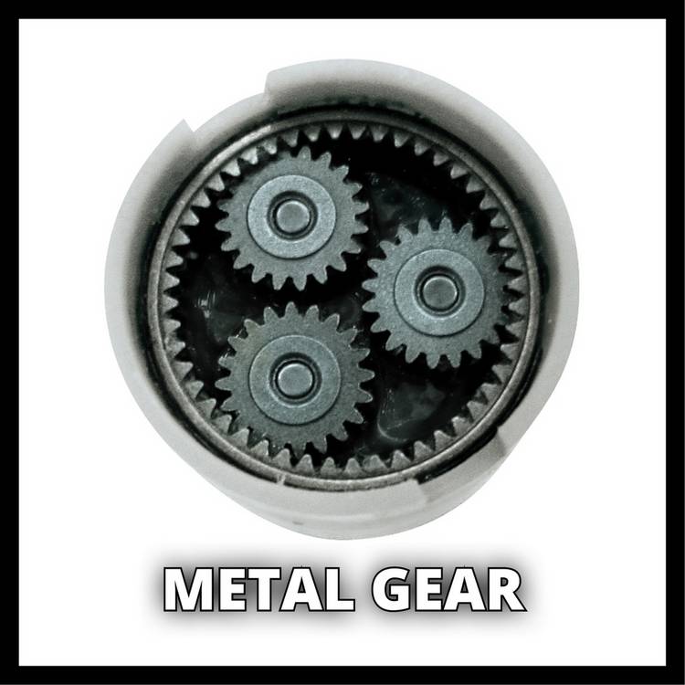 Einhell cordless screwdriver 3.6V with metal box, imported from the UK