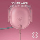 Razer BlackShark V2 X pink wired gaming headset - British product