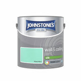 Johnstone's Wall & Ceiling Silk Paint Miami Mint 2.5L (British brand)