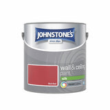 Johnstone's silk paint Rich Red 2.5L - British product