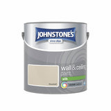 Johnstone's Silk Wall & Ceiling Paint Seashell 2.5L, UK version