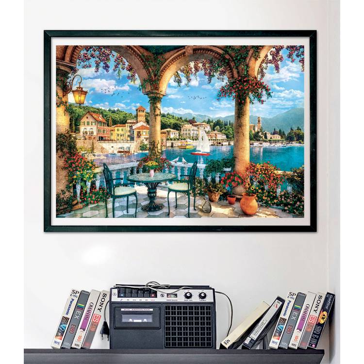 Clementoni Lake Como 1000 piece jigsaw puzzle, UK version