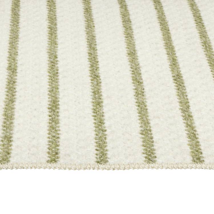 Habitat stripe green flatweave runner 66x200cm (British brand)