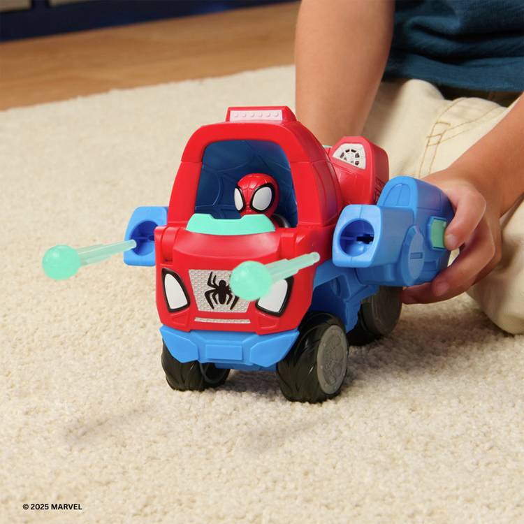 Marvel Spidey Web-Wave Cruiser toy vehicle 9-inch, imported from the UK