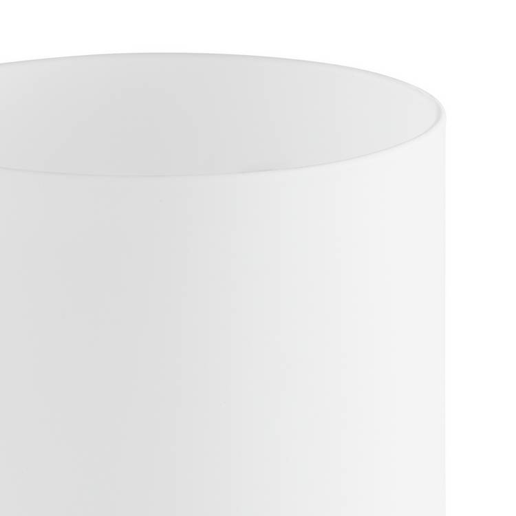 Argos Home opal glass table lamp natural wood effect (British brand)