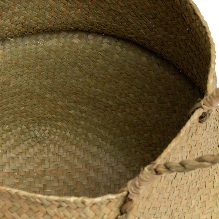 Habitat seagrass belly basket H32xW30xD30cm, imported from the UK