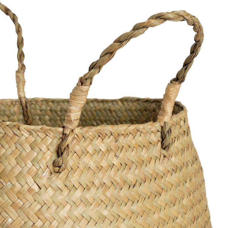 Habitat seagrass belly basket H32xW30xD30cm, imported from the UK