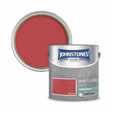 Johnstone's Rich Red soft sheen paint 2.5L (British brand)