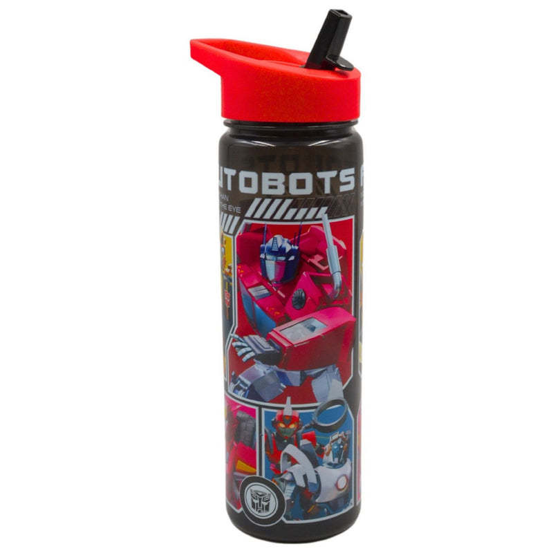 Hox sipper water bottle Transformers Autobots Black 600ml, UK version