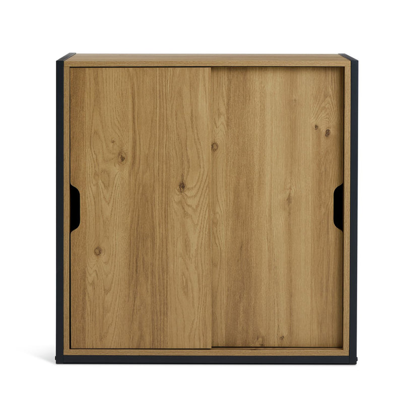 Argos Home Loft Living shoe storage cabinet oak effect, imported from the UK