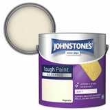 Johnstone's washable matt paint Magnolia 2.5L, UK version