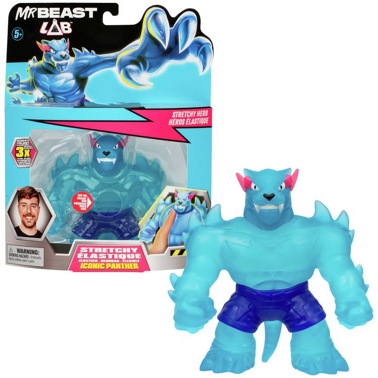 MrBeast Lab Iconic Panther Figure 4.5 inch, imported from the UK
