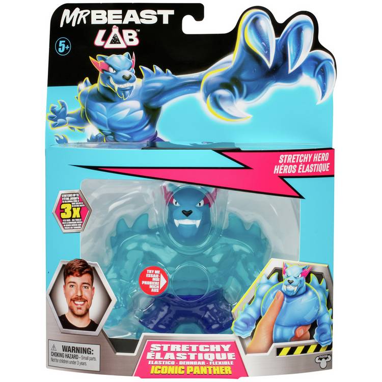 MrBeast Lab Iconic Panther Figure 4.5 inch, imported from the UK