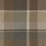 Argos Home Check Blackout Eyelet Curtains - Neutral - 168x183cm