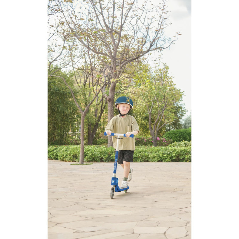 Globber Flow kids foldable scooter navy blue, UK version
