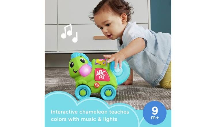 Fisher-Price Link Squad Crawl n Colours Chameleon