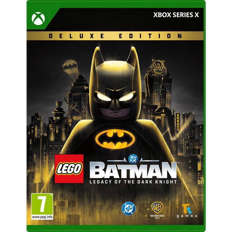 LEGO Batman Deluxe Edition video game Xbox Series X, UK version