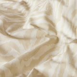 Habitat zebra print cream bedding set single, imported from the UK