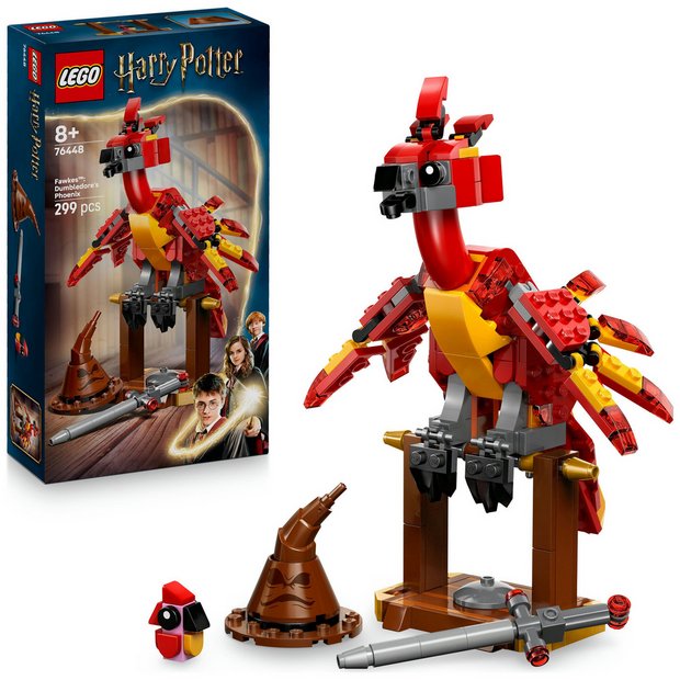 LEGO Harry Potter Fawkes building set 299 pieces (British brand)