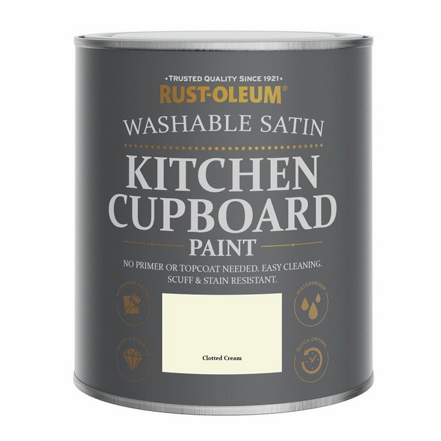 Rust-Oleum kitchen cupboard paint Clotted Cream 750ml, UK version