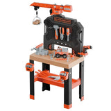 Smoby Black & Decker workbench toy with crane and accessories - British product
