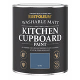 Rust-Oleum kitchen cupboard paint in ink blue 750ml, UK version