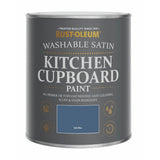 Rust-Oleum Ink Blue satin cupboard paint 750ml, UK version