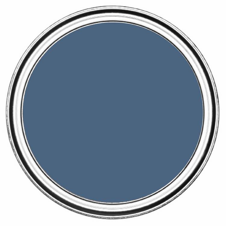 Rust-Oleum Ink Blue satin cupboard paint 750ml, UK version