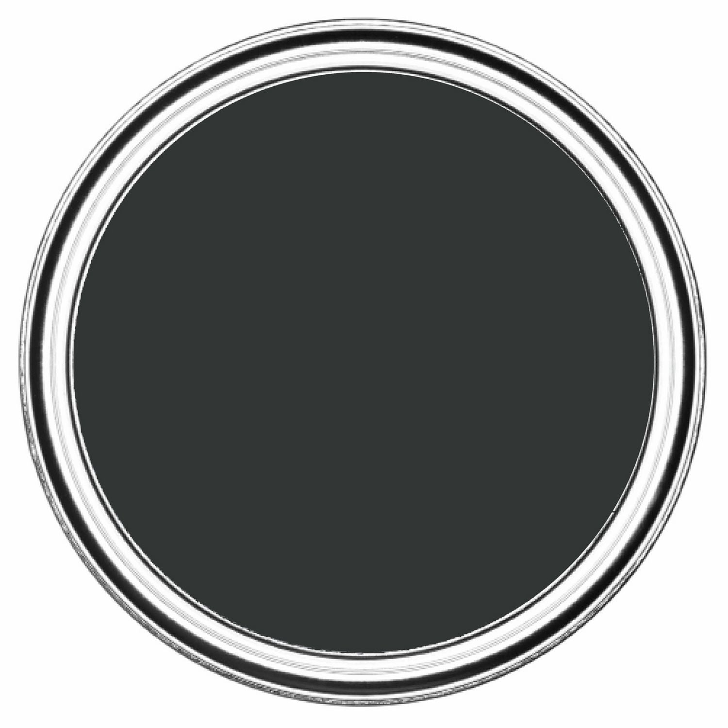 Rust-Oleum satin black paint 750ml - British product