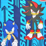 Sonic The Hedgehog Switch Blue Kids Bedding Set - Double