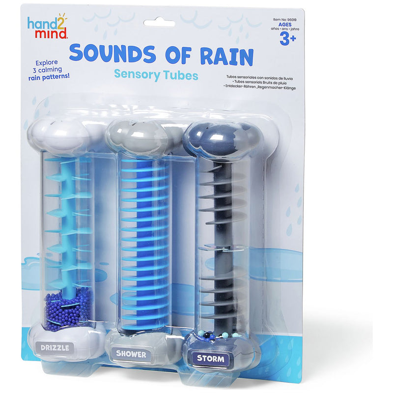Learning Resources Sounds of Rain Sensory Tubes 28.6cm - British product