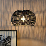 Argos Home black paper rope lampshade 39cm - British product