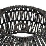 Argos Home black paper rope lampshade 39cm - British product