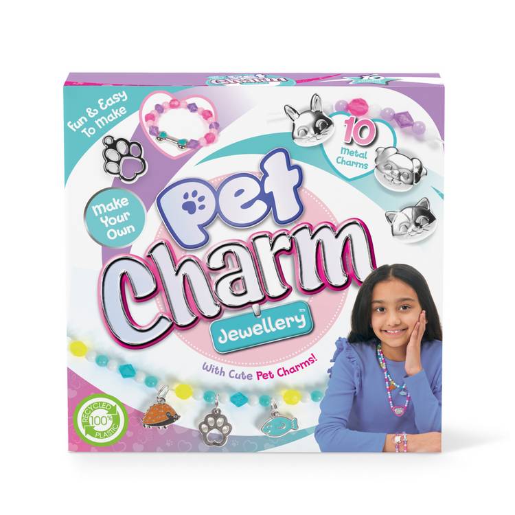 Charm Jewellery pet charm bracelet and necklace set, UK version