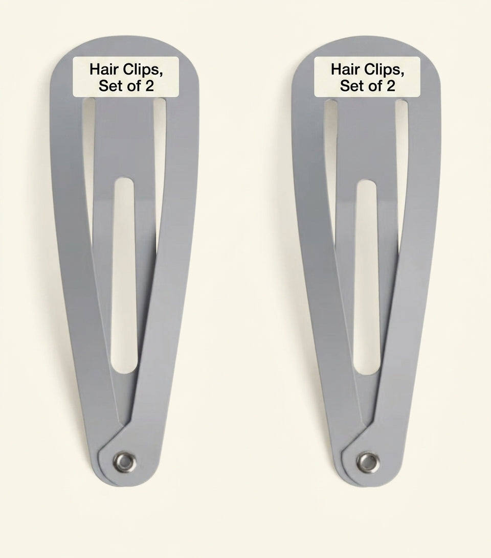 Balenciaga logo hair clips set of two - British product